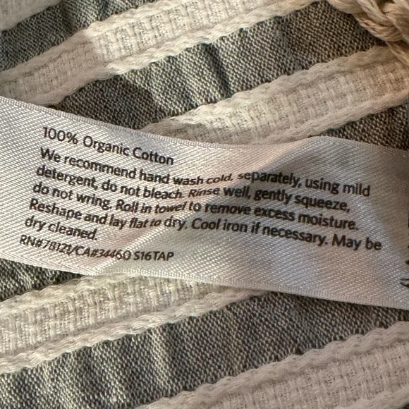 NWT Eileen Fisher Women's Cream 100% Organic Cotton Sweater 3X Layering spring! - Picture 6 of 6